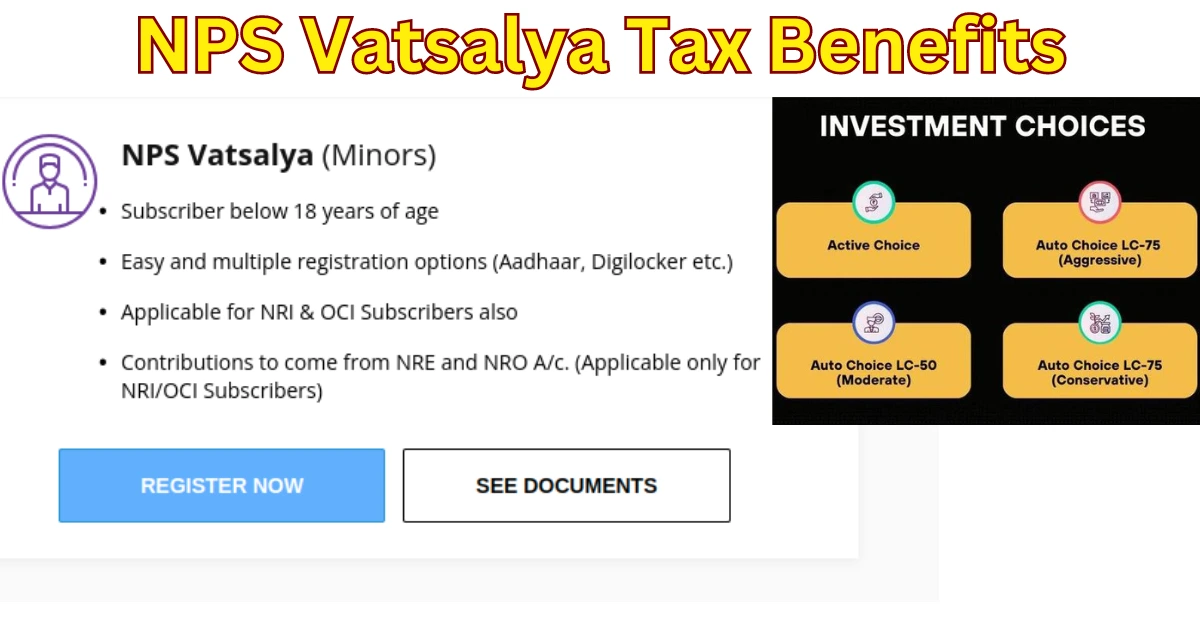 NPS Vatsalya Tax Benefits